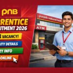 PNB Apprentice Recruitment 2026 thumbnail showing 5138 vacancies with eligibility, salary, and apply online details